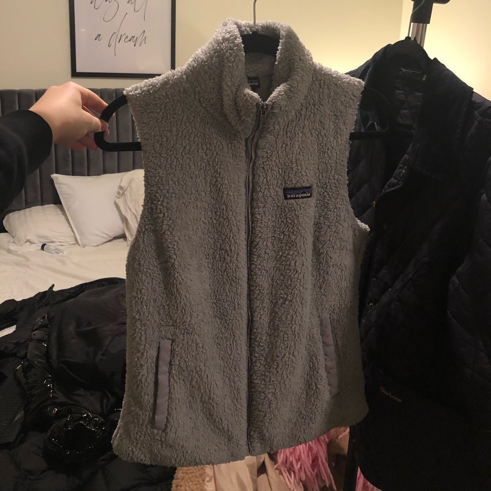Grey Fleece Patagonia Vest